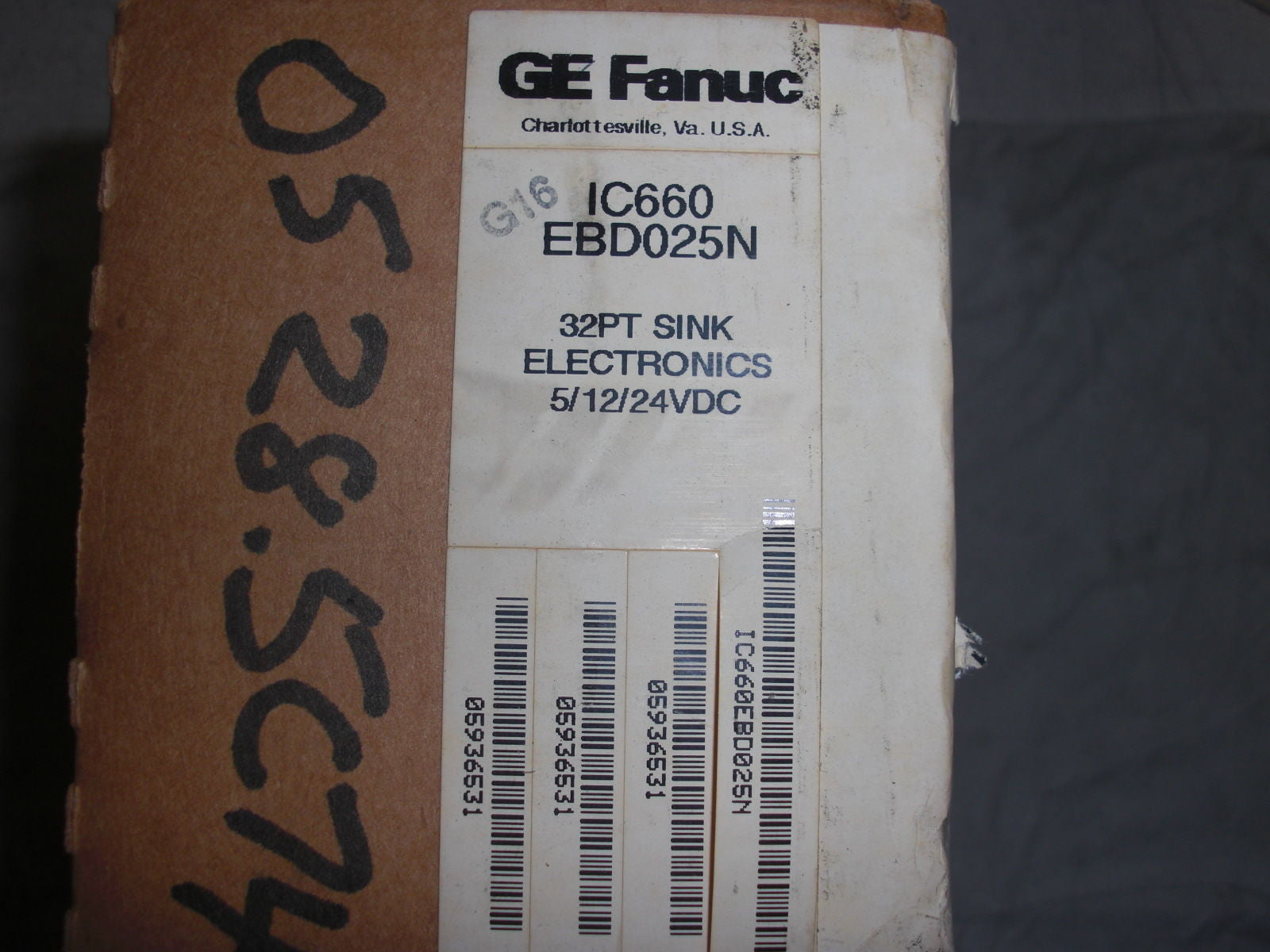 FANUC IC660EBD025N SINK I/O MODULE *FACTORY SEALED*