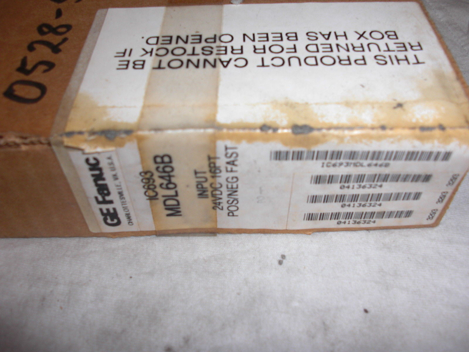 GE FANUC  IC693MDL646B *FACTORY SEALED*