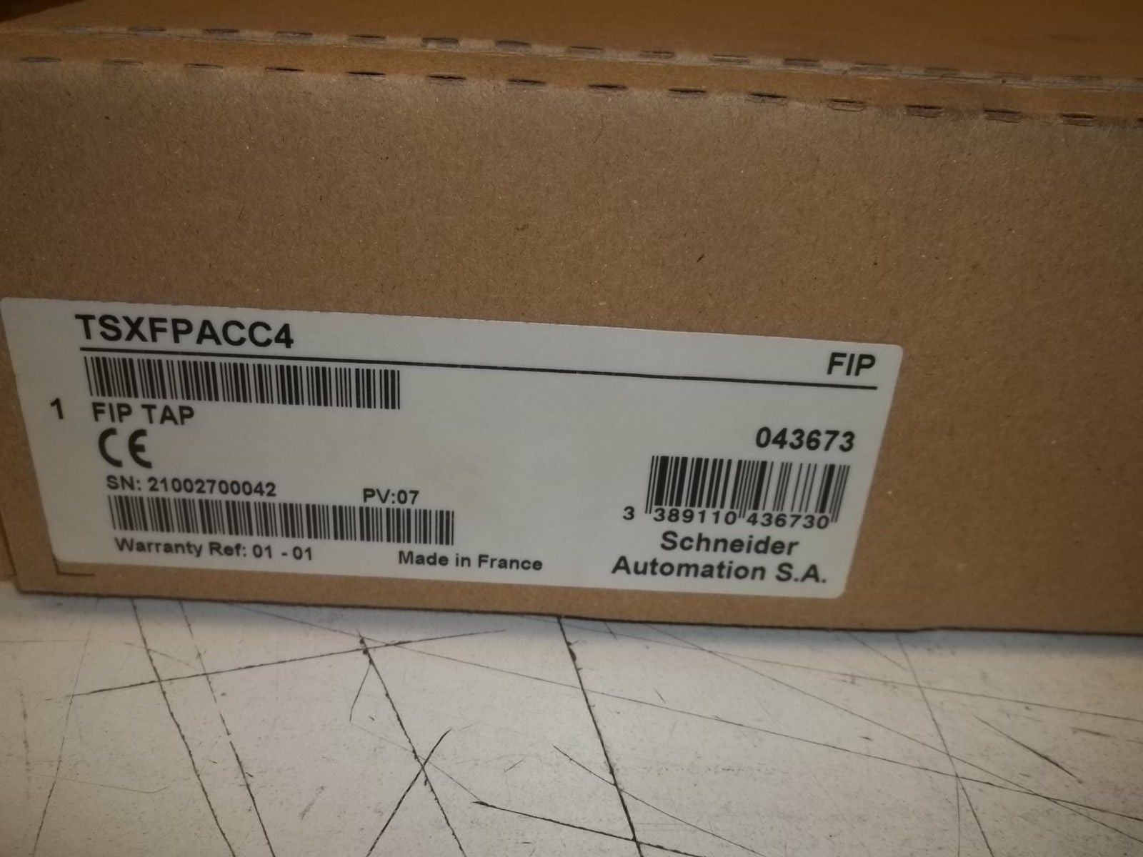 SCHNEIDER AUTOMATION TSXFPACC4 *FACTORY SEALED*