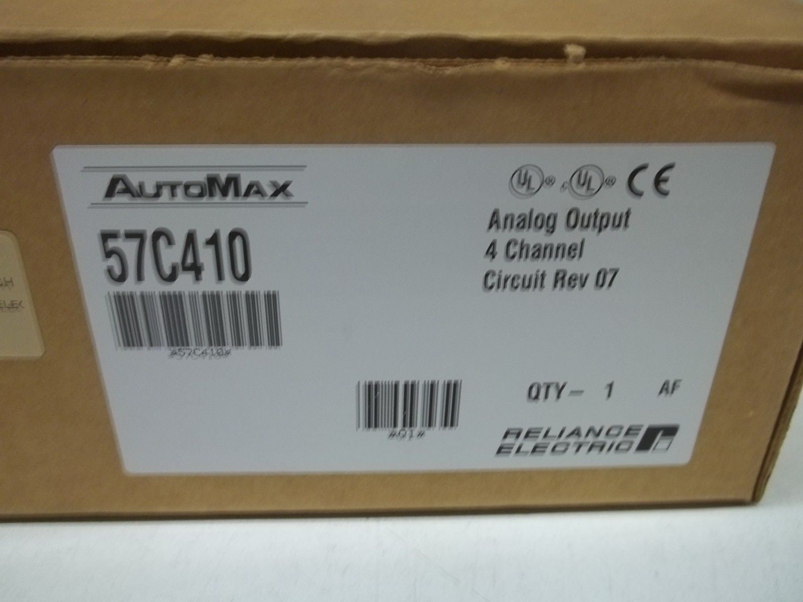 RELIANCE 57C410  * FACTORY SEALED *