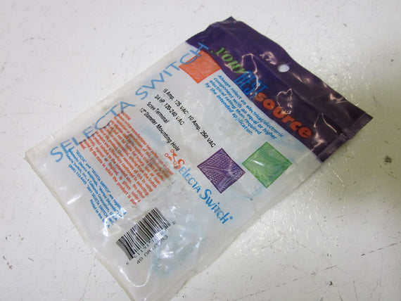 SELECTRA SS206C-BG TOGGLE SWITCH 125V *NEW IN A FACTORY BAG*