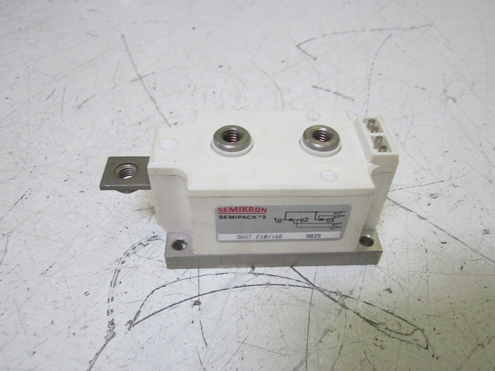 SEMIKRON SKKT-210/16E THYRISTOR DIODE MODULE *USED*