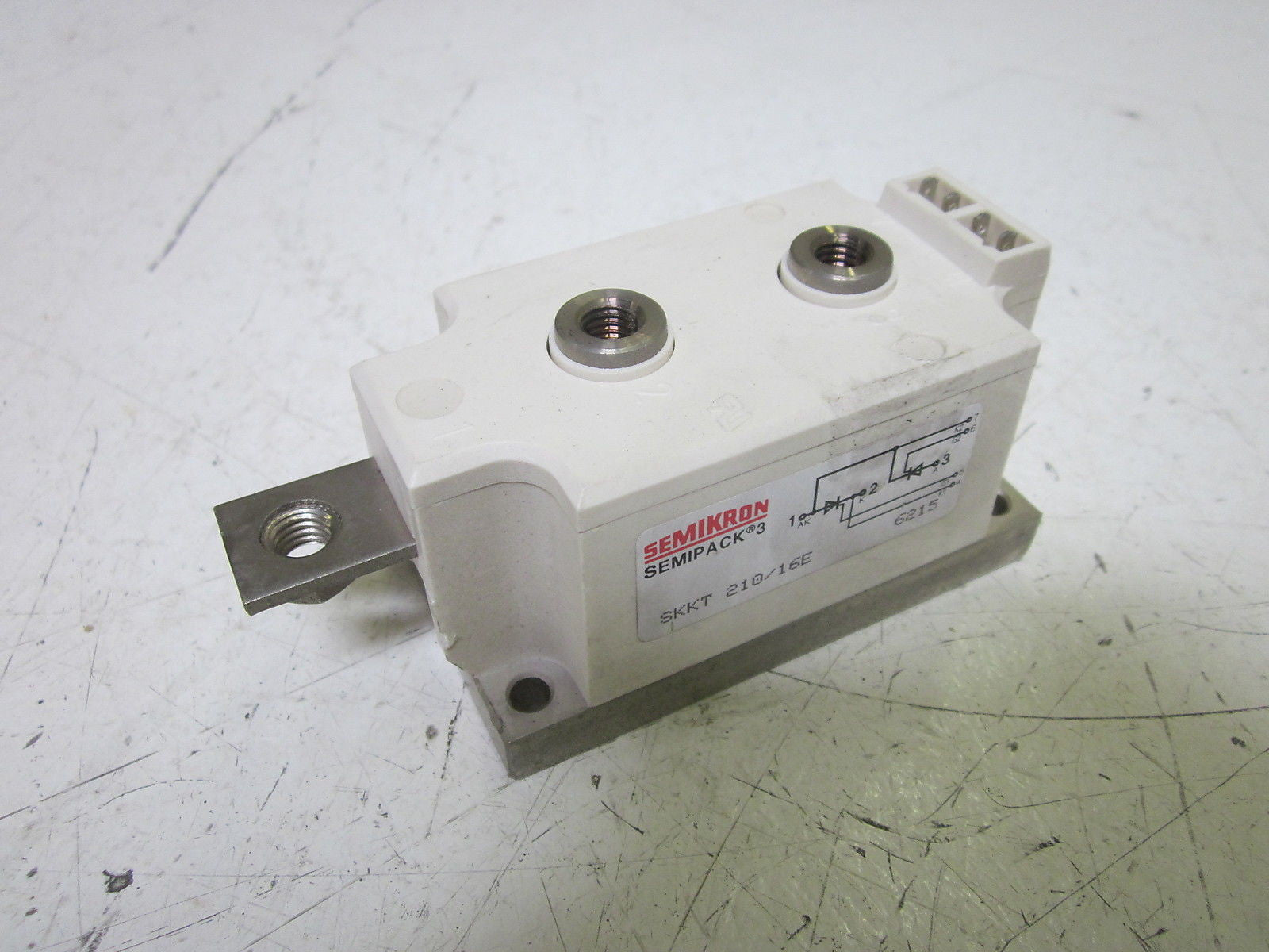 SEMIKRON SKKT210/16E THYRISTOR DIODE MODULE *USED*