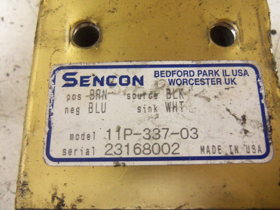 SENCON 11P-337-03 *USED*