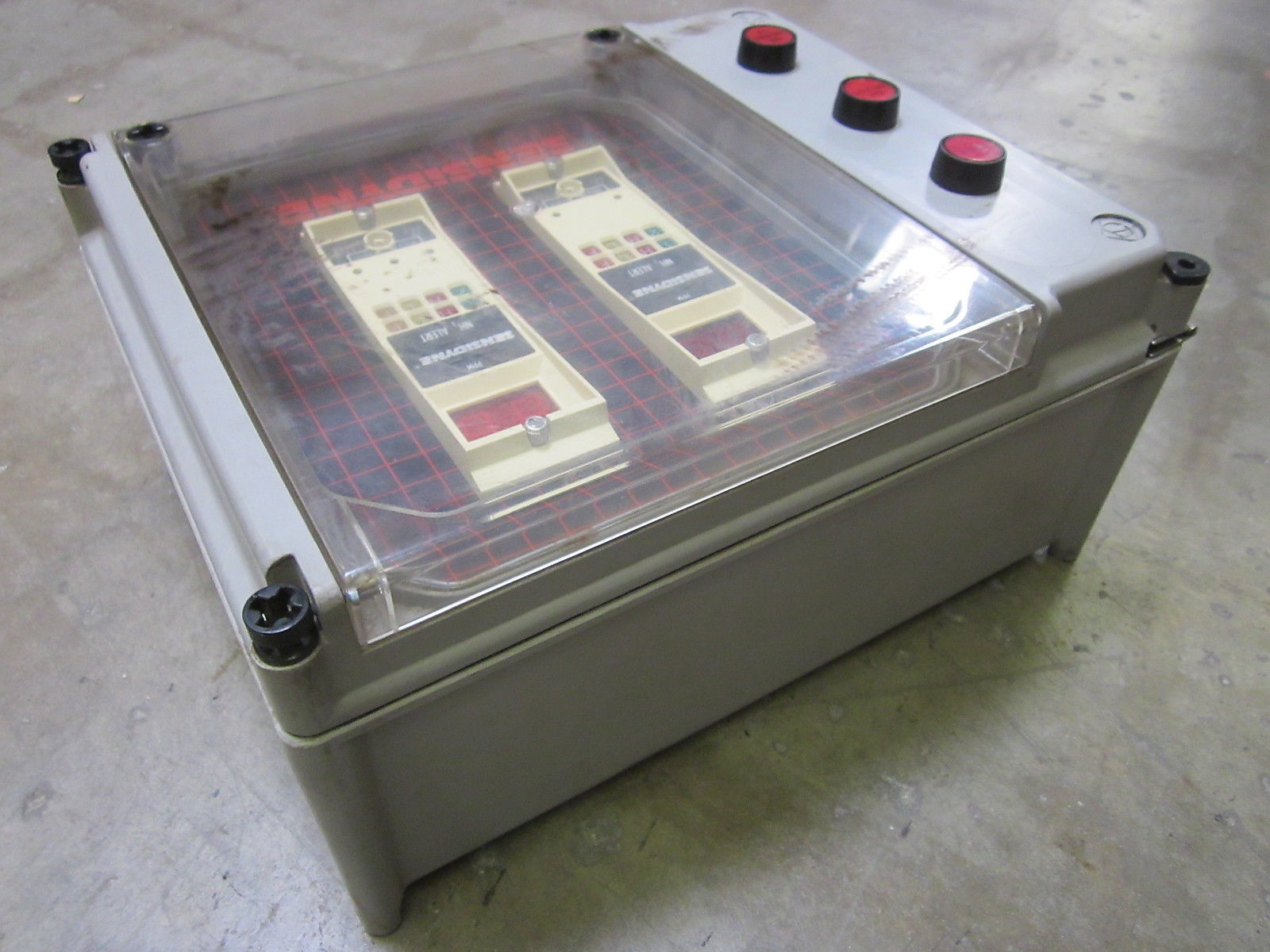 SENSIDYNE 7010697-1 COMBUSTION MODULE  VYNCO S-536055 ENCLOSURE (AS PIC.) *USED*