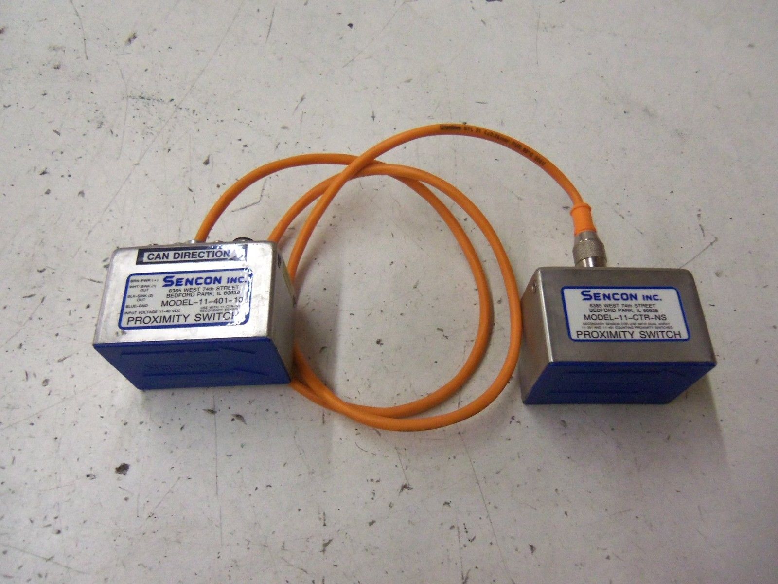 SENSON INC. MODEL 11-401-10 W/ 11-CTR-NS *USED*