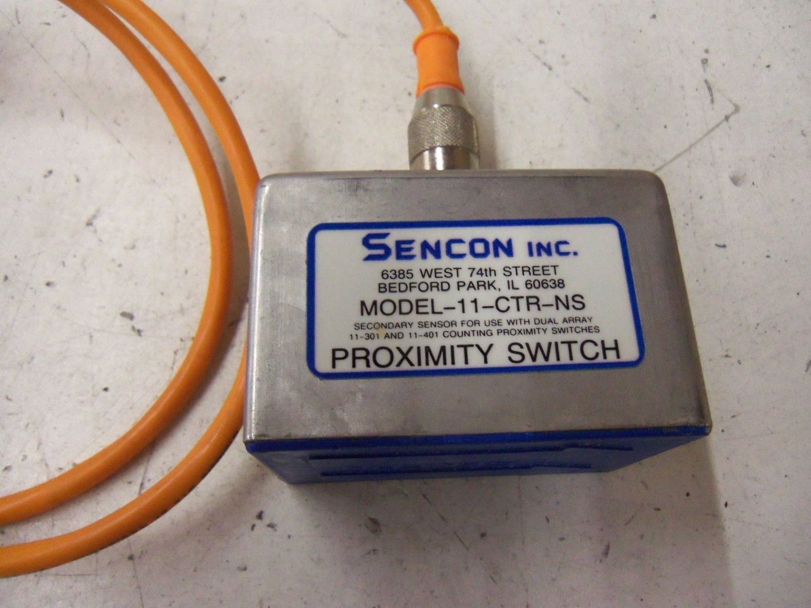 SENSON INC. MODEL 11-401-10 W/ 11-CTR-NS *USED*