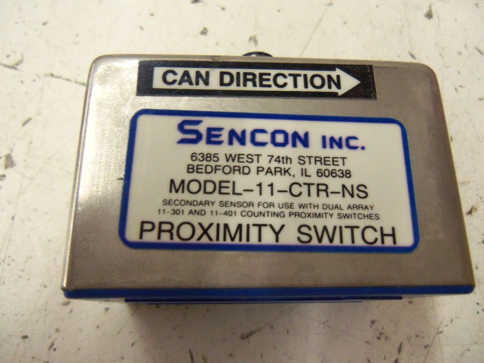SENSON INC. MODEL 11-CTR-NS *USED*