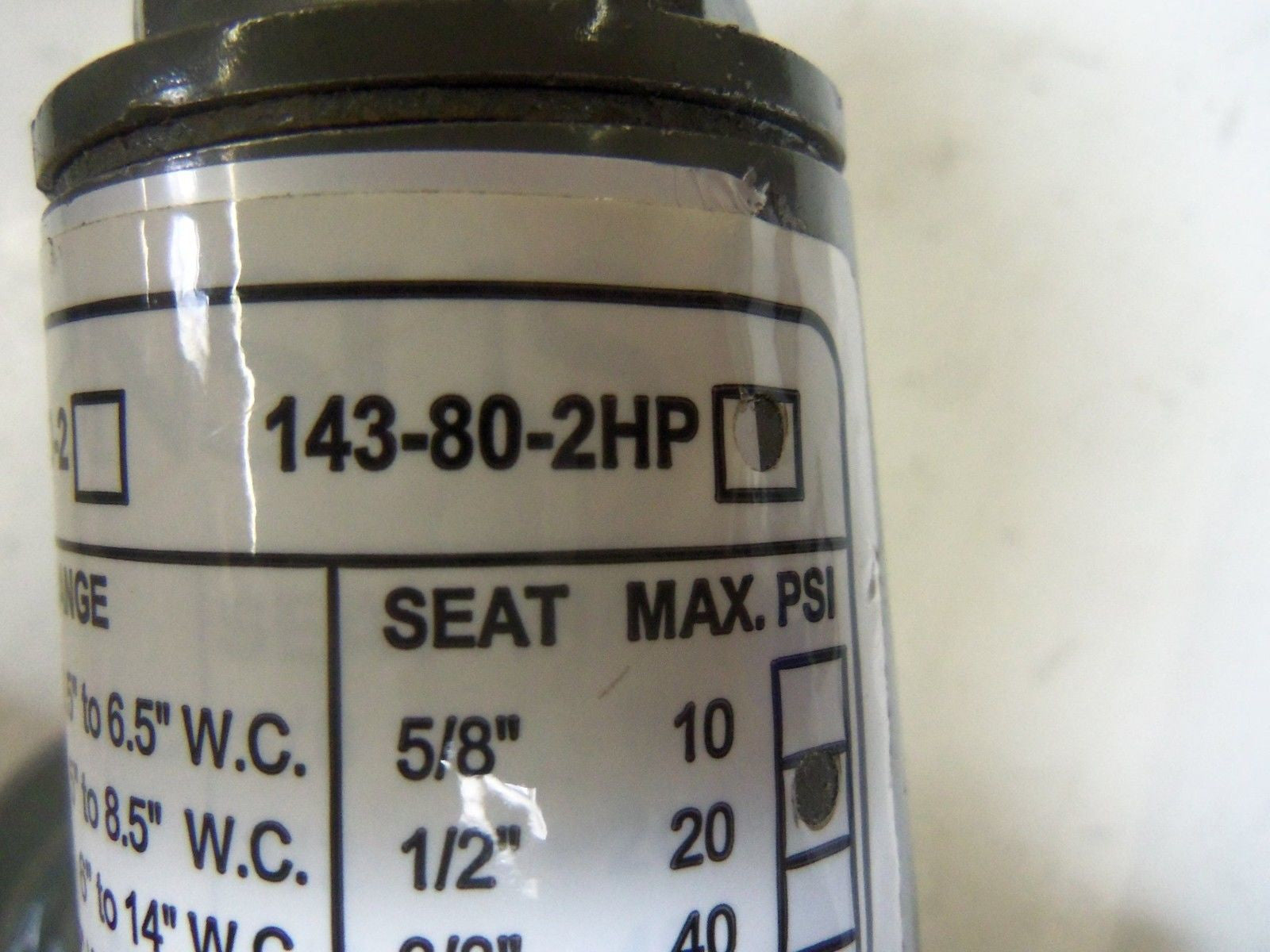 SENSUS 143-80-2HP 20PSI *NEW NO BOX*