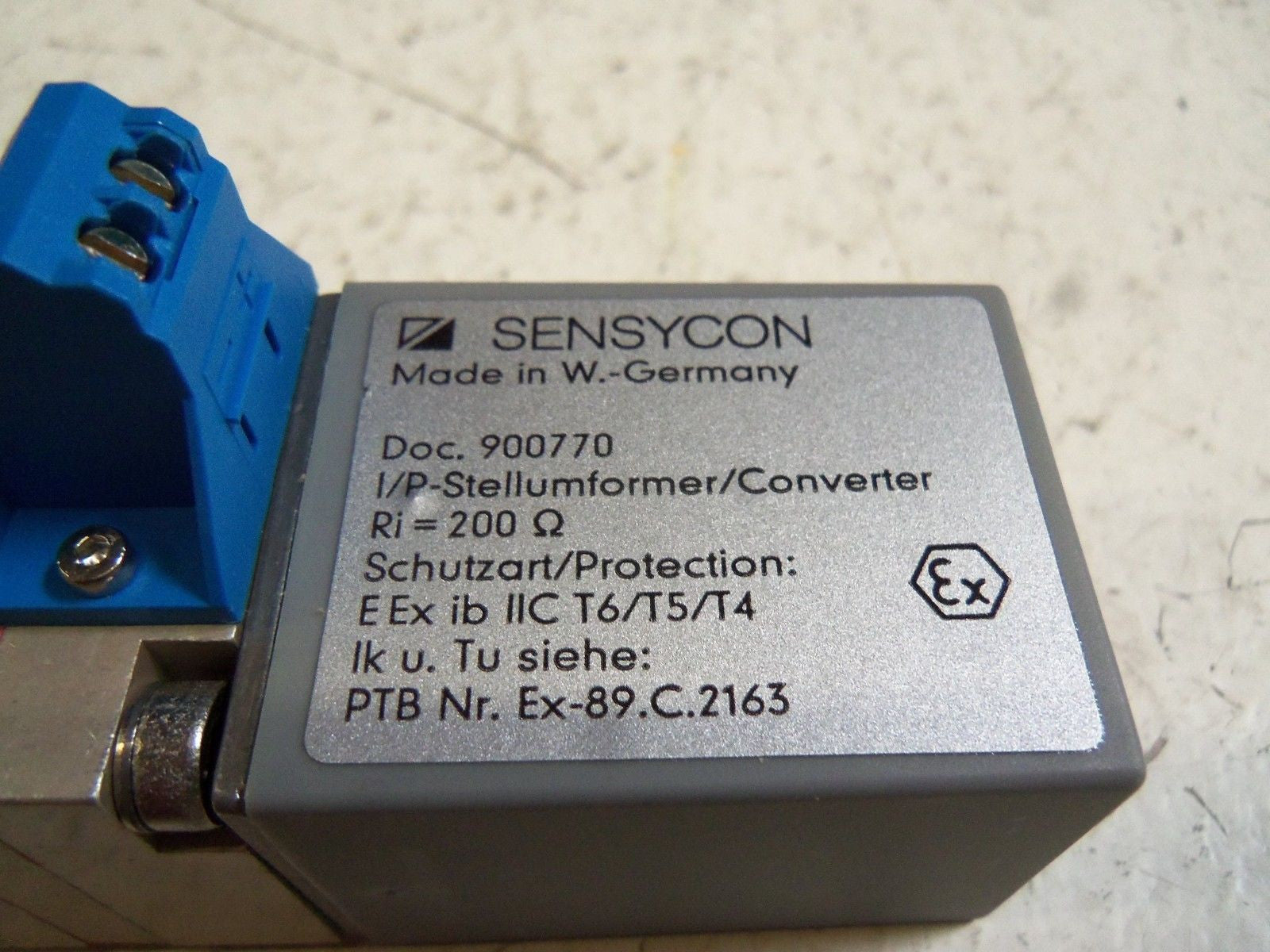 SENSYCON 22/06-31 CONVERTER 258064 *NEW IN BOX*