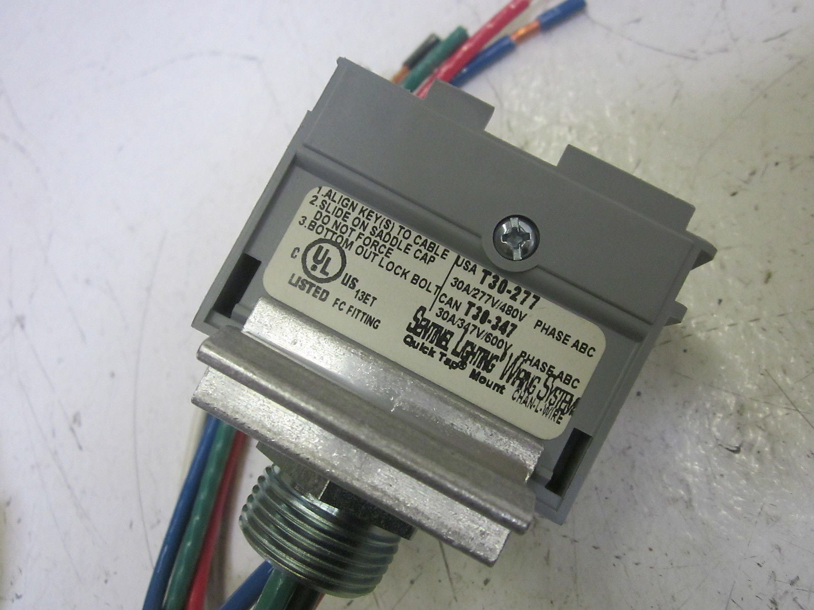 SENTAL LIGHTING T30-277 30A 277/480V *NEW NO BOX*