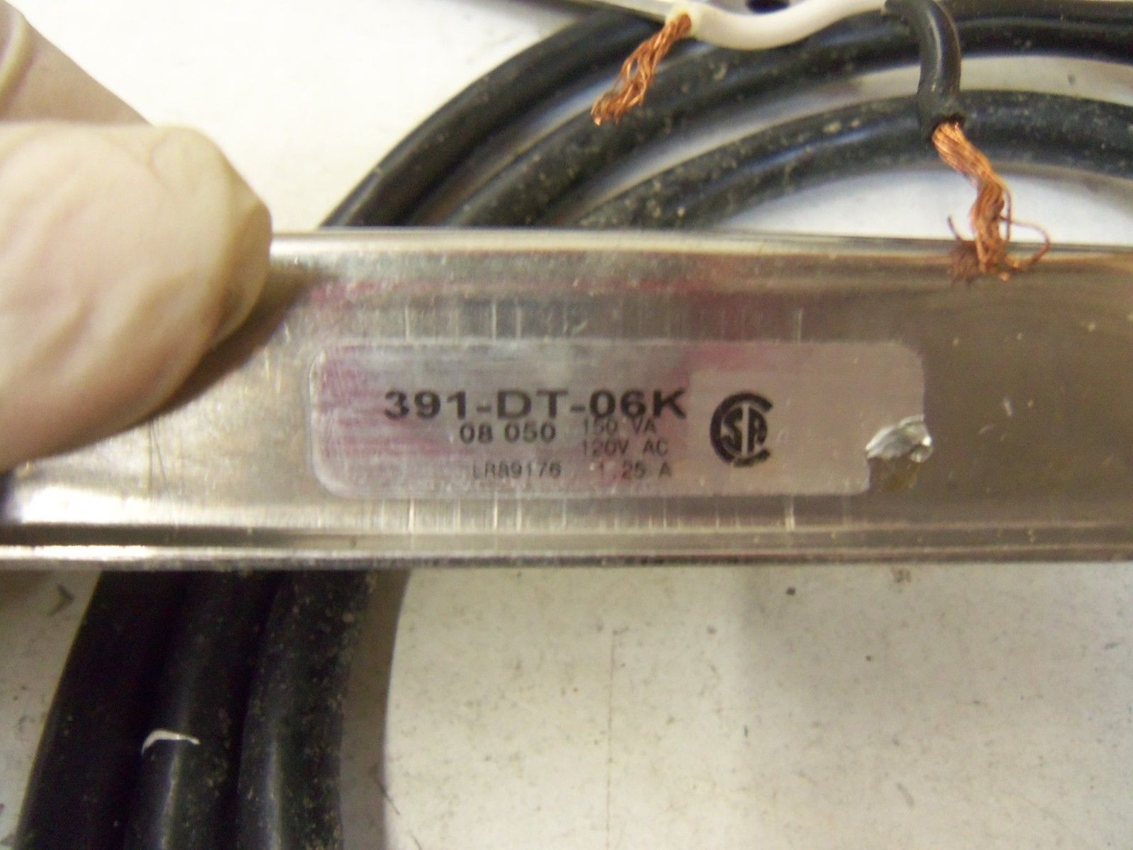 SENTROL INDUSTRIAL 391-DT-06K *USED*