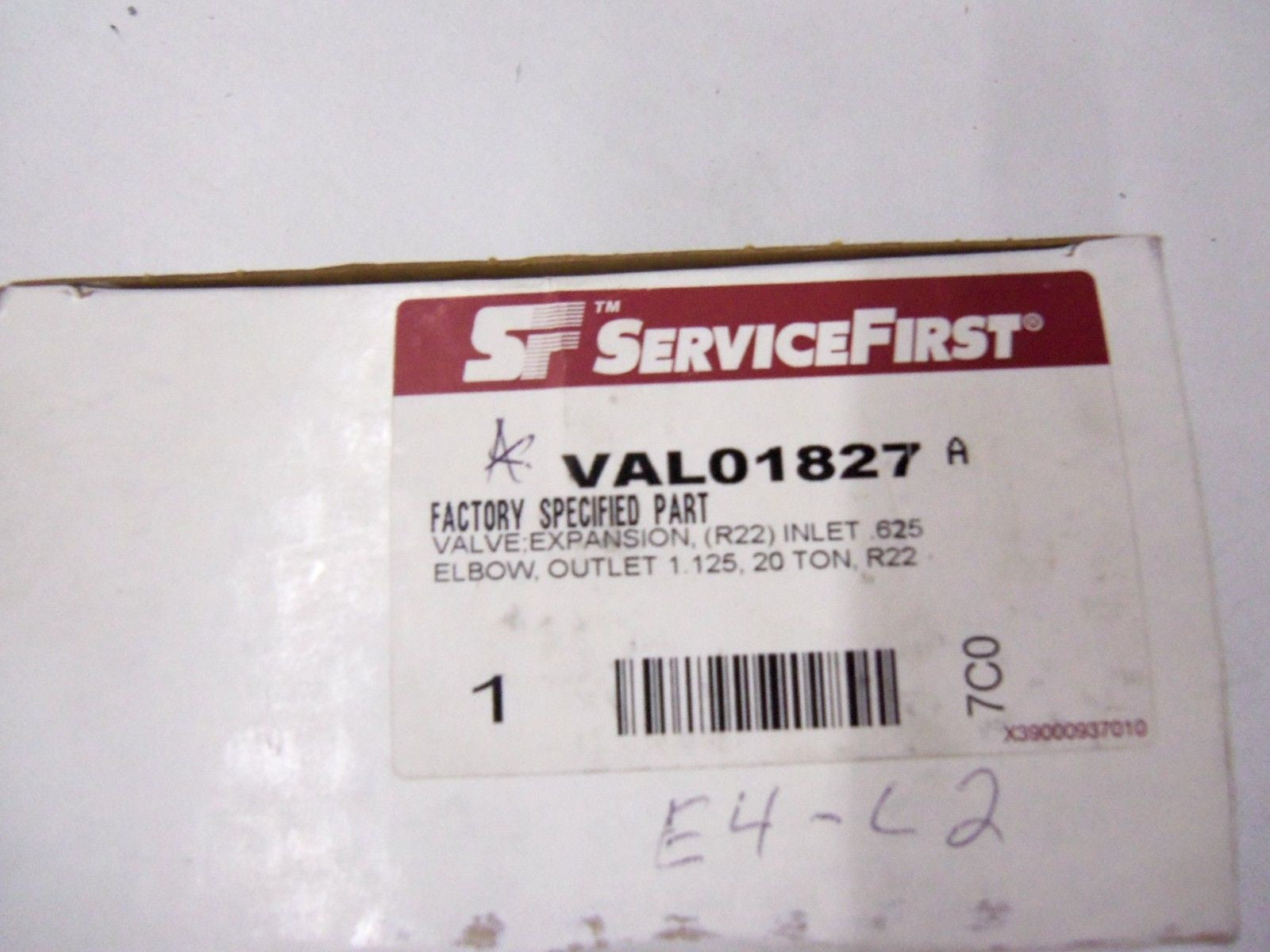 SERVICE FIRST VAL01827 *NEW IN BOX*