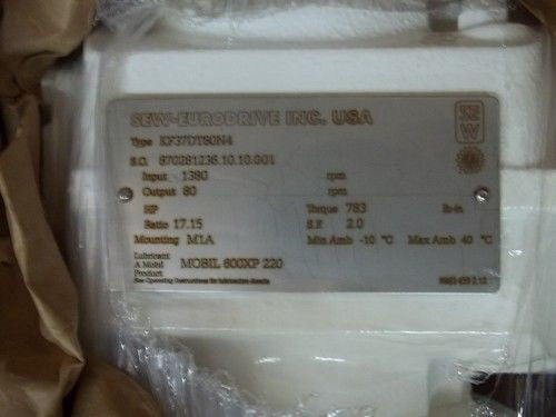 SEW-EURODRIVE DFT80N4 *NEW*
