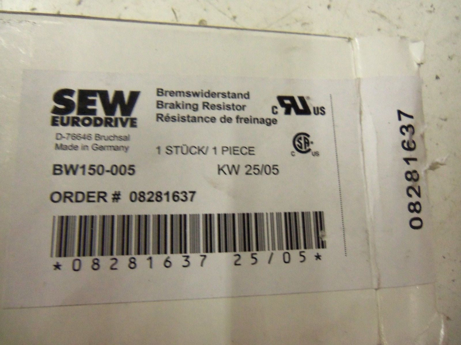 SEW-EURODRIVE BW150-005 *NEW IN BOX*