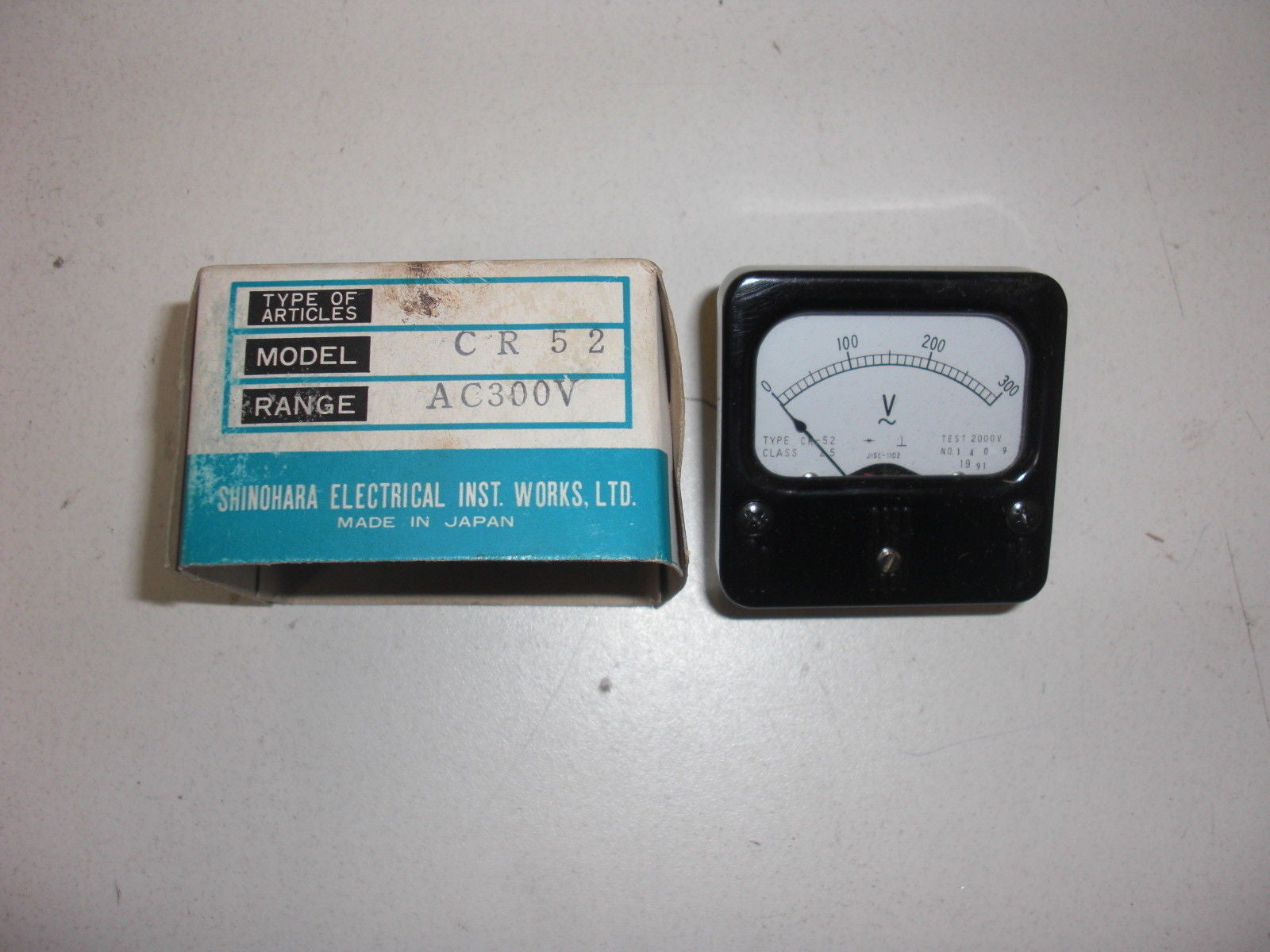 SHINOHARA ELECTRIC CR52 *NEW IN BOX*