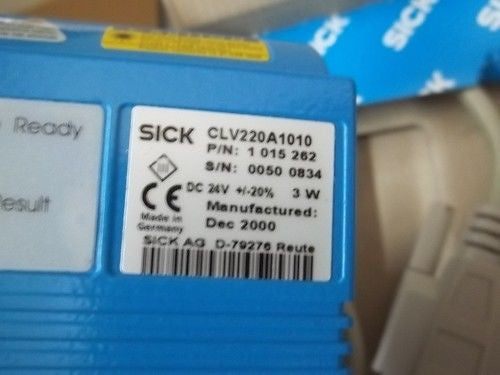 SICK CLV220A1010 LASER SCANNER HEAD *NEW*