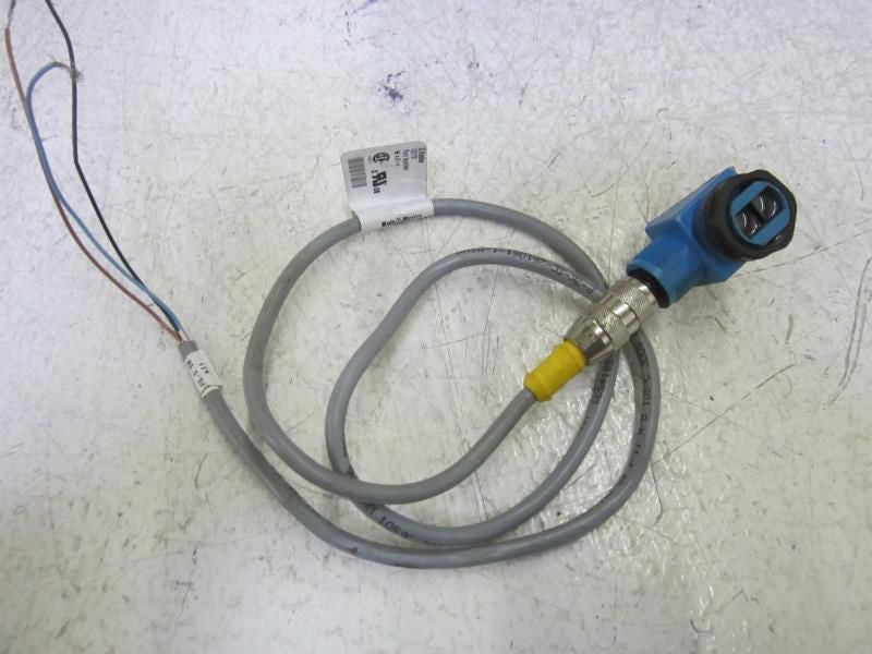 SICK EL1-F124 OPTIC ELECTRONIC W/ TURCK RK 4.4T-4 CABLE *USED*