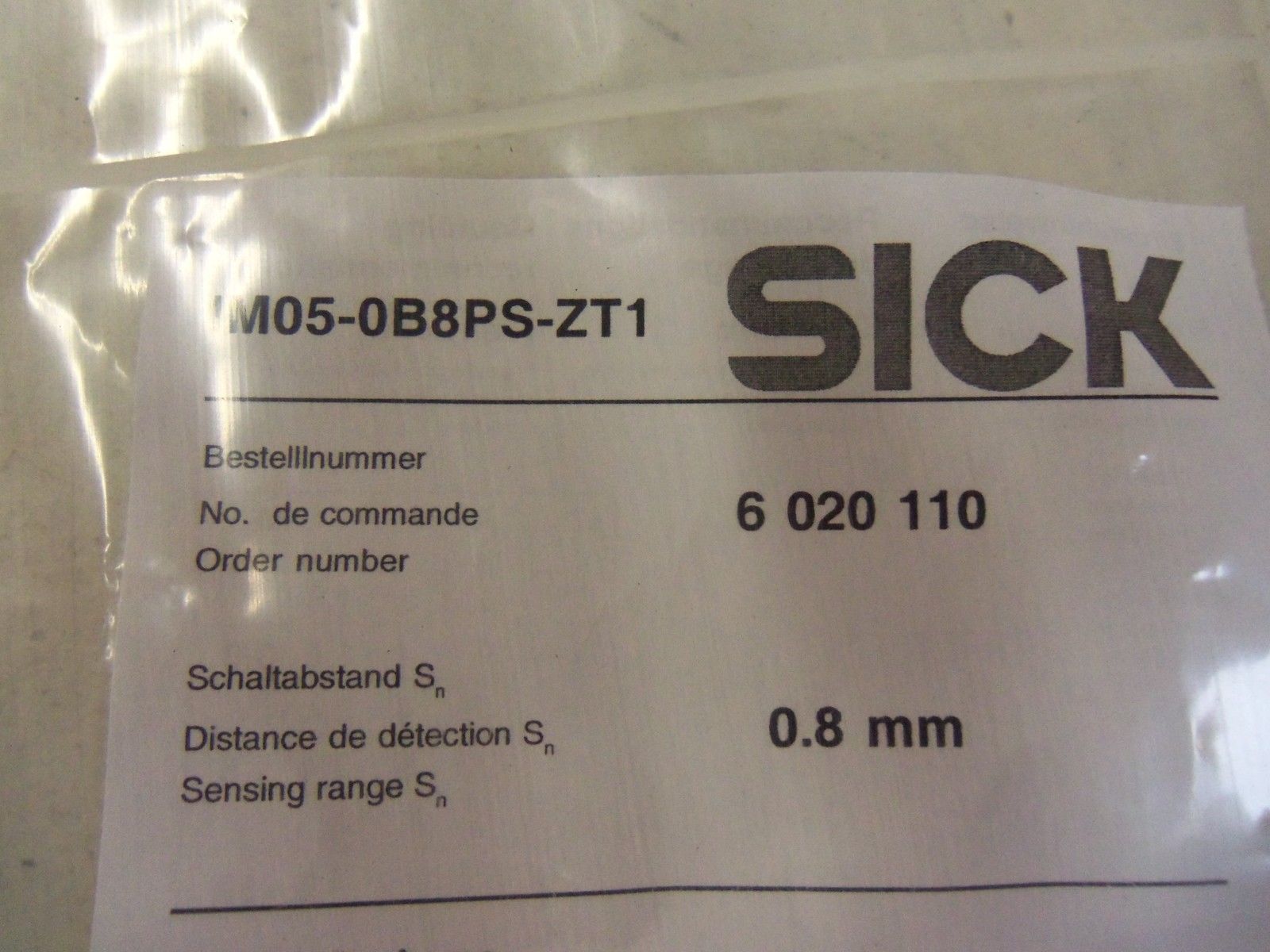 SICK IM05-0B8PS-ZT1 *NEW IN FACTORY BAG*