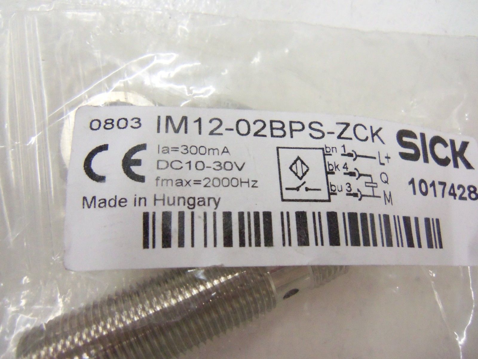 SICK IM12-02BPS-ZCK *NEW IN BAG*