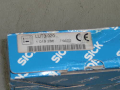 SICK LUT3-920 *NEW*
