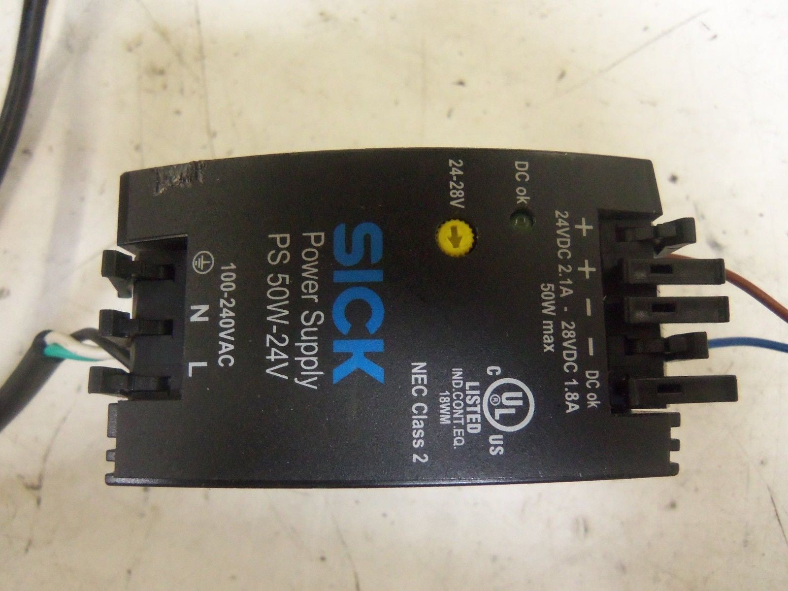 SICK PS 50W-24V *USED*