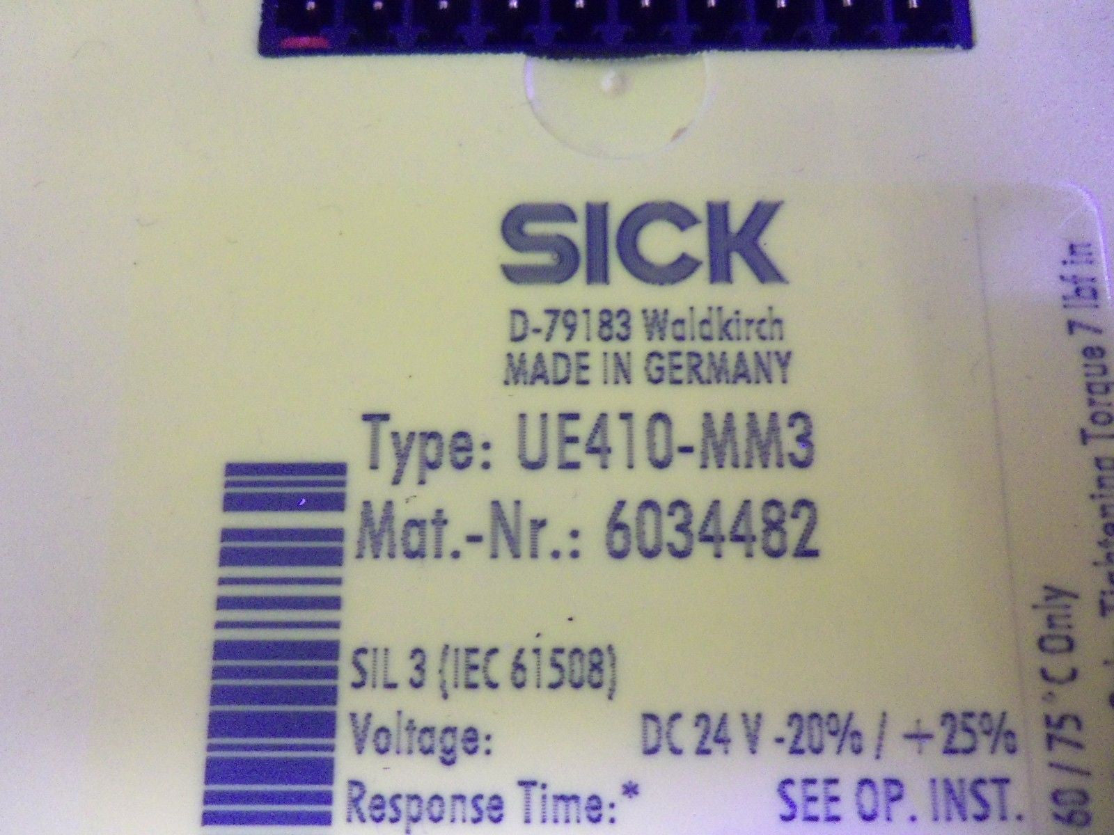 SICK UE410-MM3 *USED*