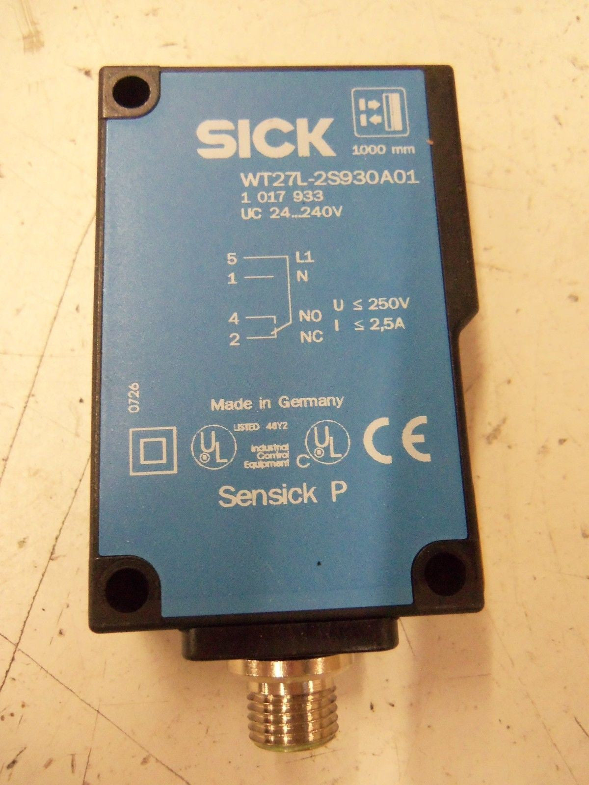 SICK WT27L-2S930A01 *NEW IN BOX*