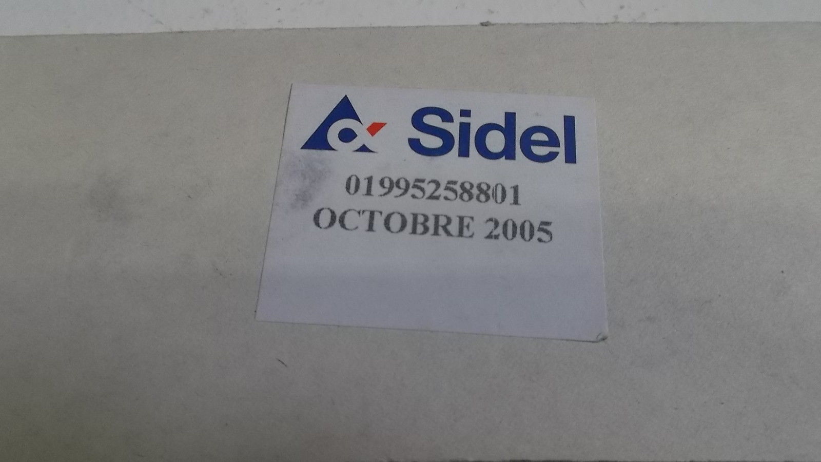 COMPATIBLE WITH SIDEL 01995258801 *SEALED*