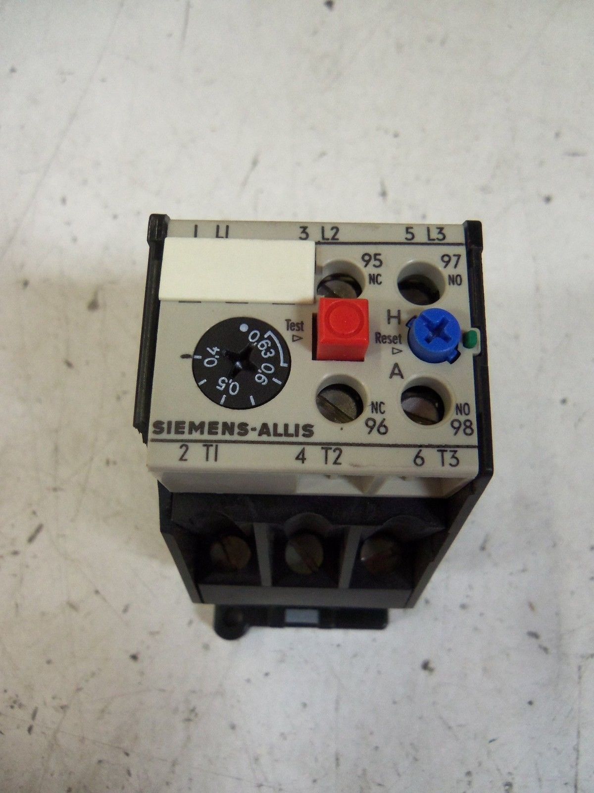 SIEMENS-ALLIS OLR0063 *NEW NO BOX*