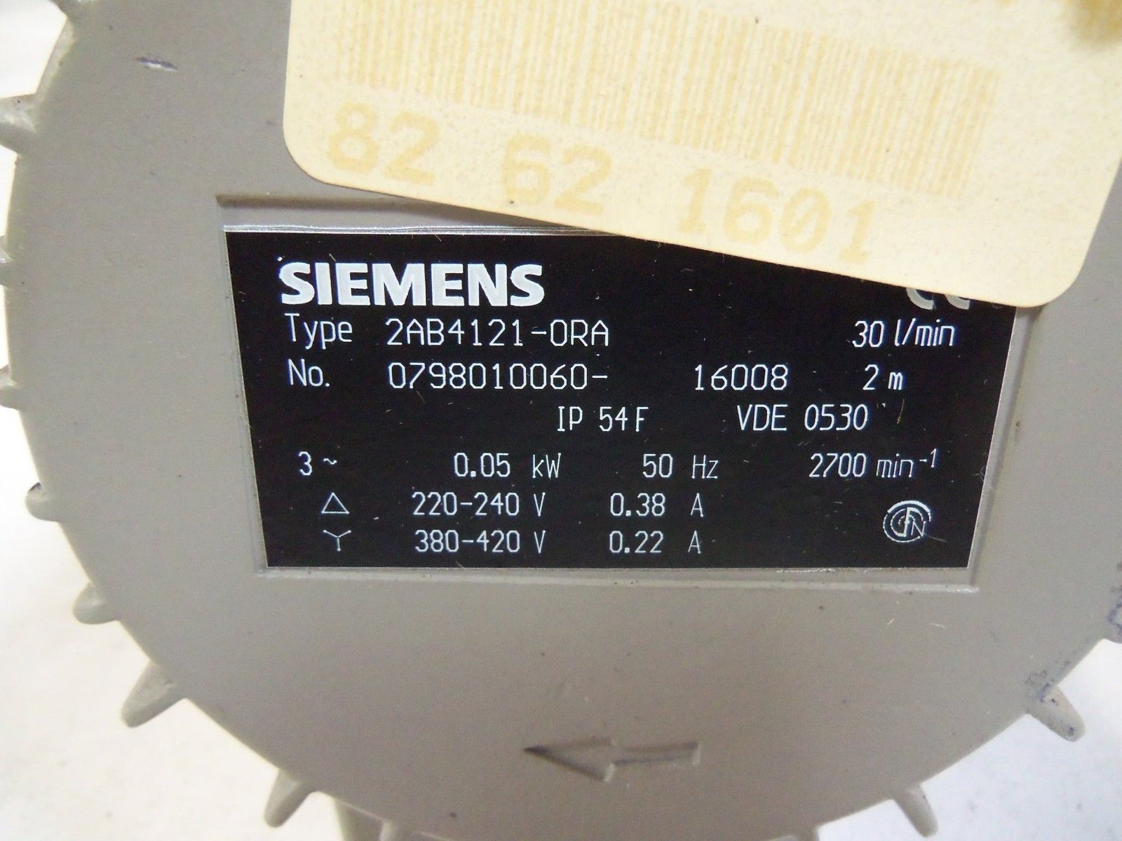 SIEMENS 2AB4121-0RA ELECTRIC MOTOR *NEW NO BOX*