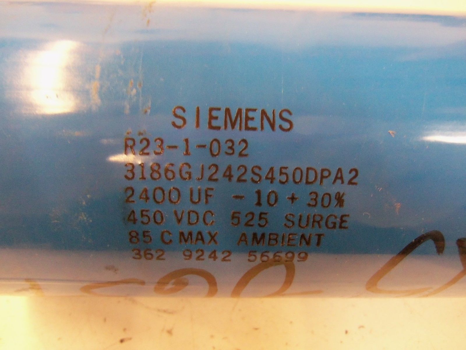 SIEMENS 3186GJ242S450DPA2 CAPACITOR R23-1-032 *NEW NO BOX*
