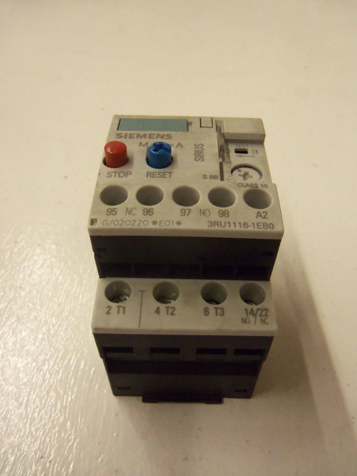 SIEMENS 3RU1116-1EB0 *USED*