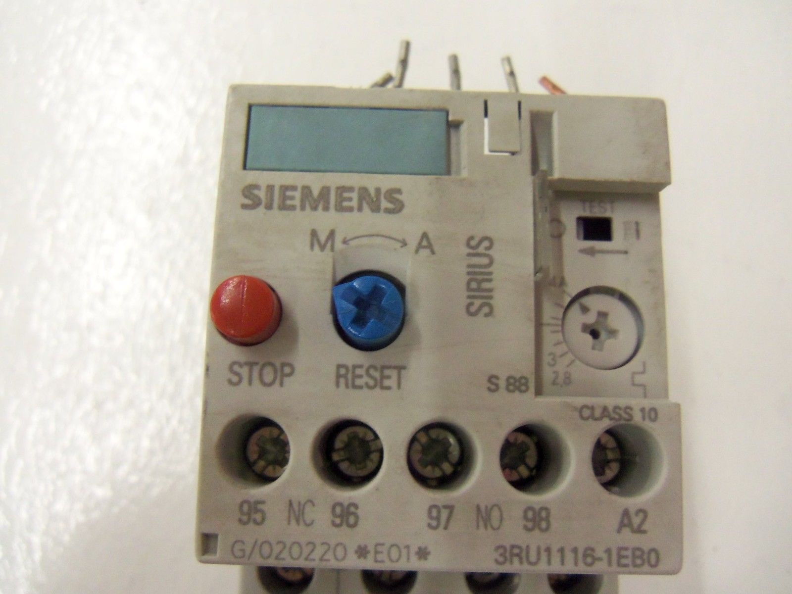 SIEMENS 3RU1116-1EB0 *USED*