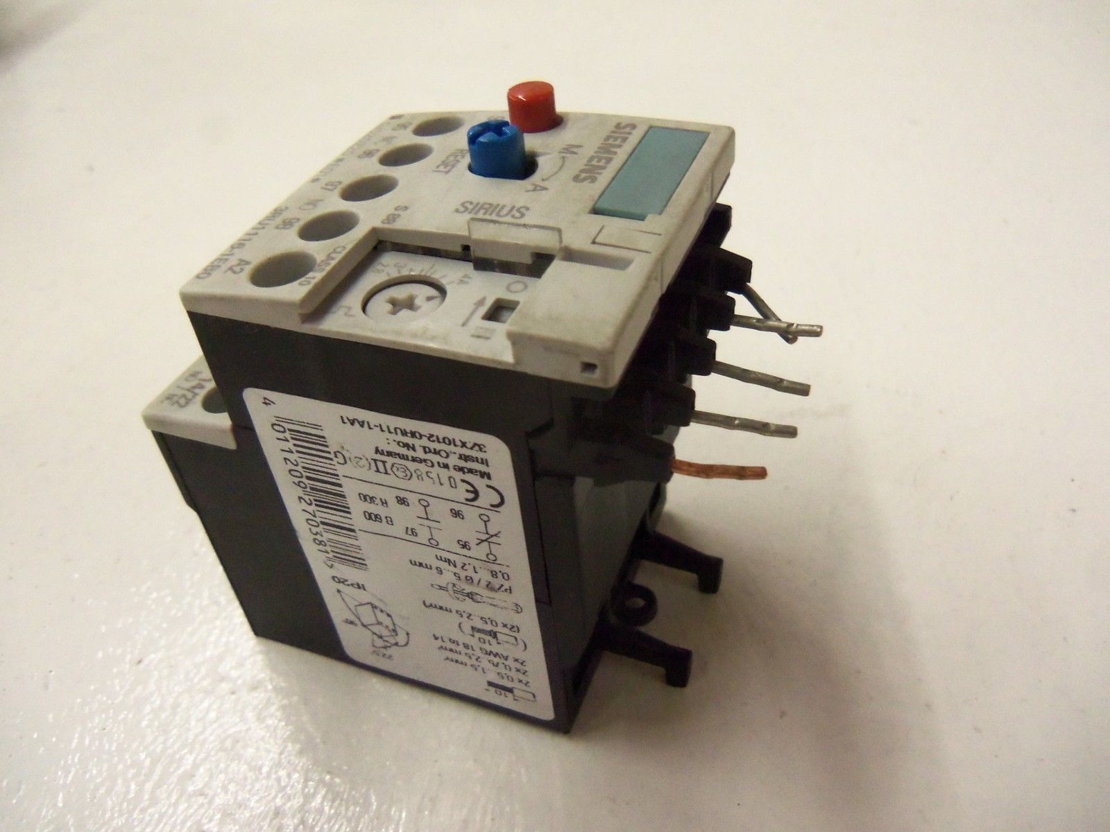 SIEMENS 3RU1116-1EB0 *USED*