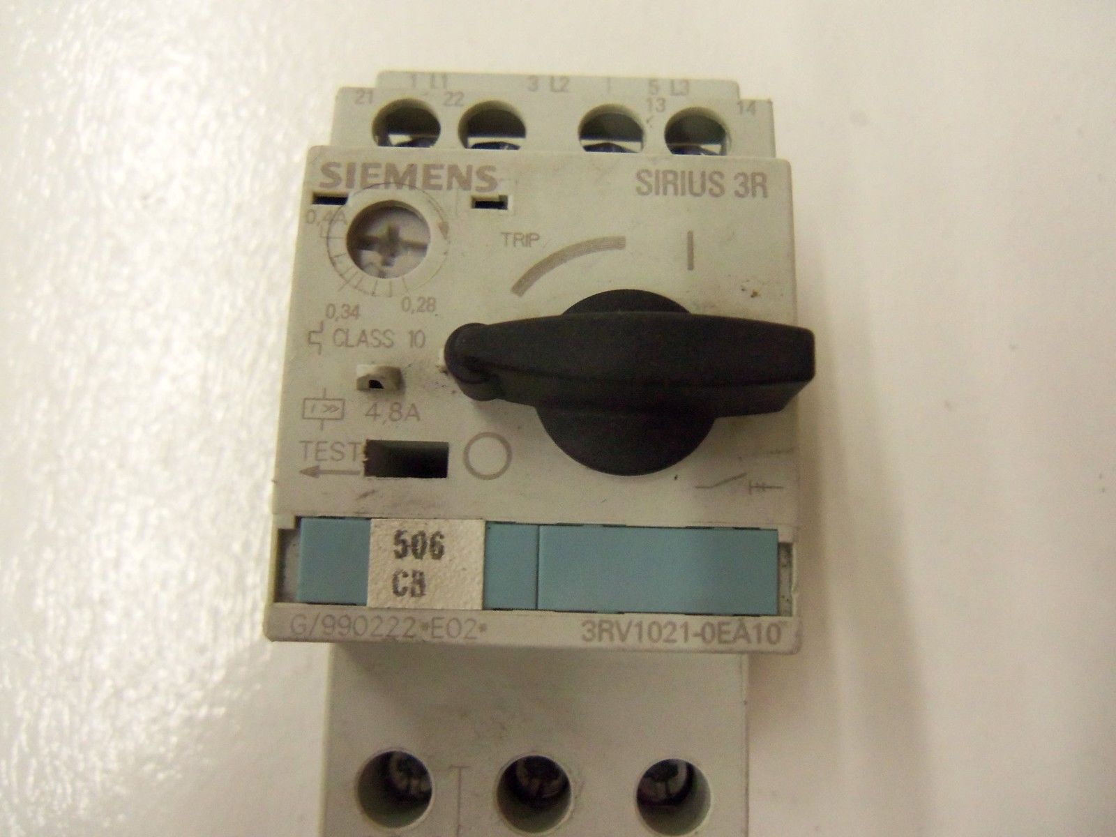 SIEMENS 3RV1021-0EA10 *USED*