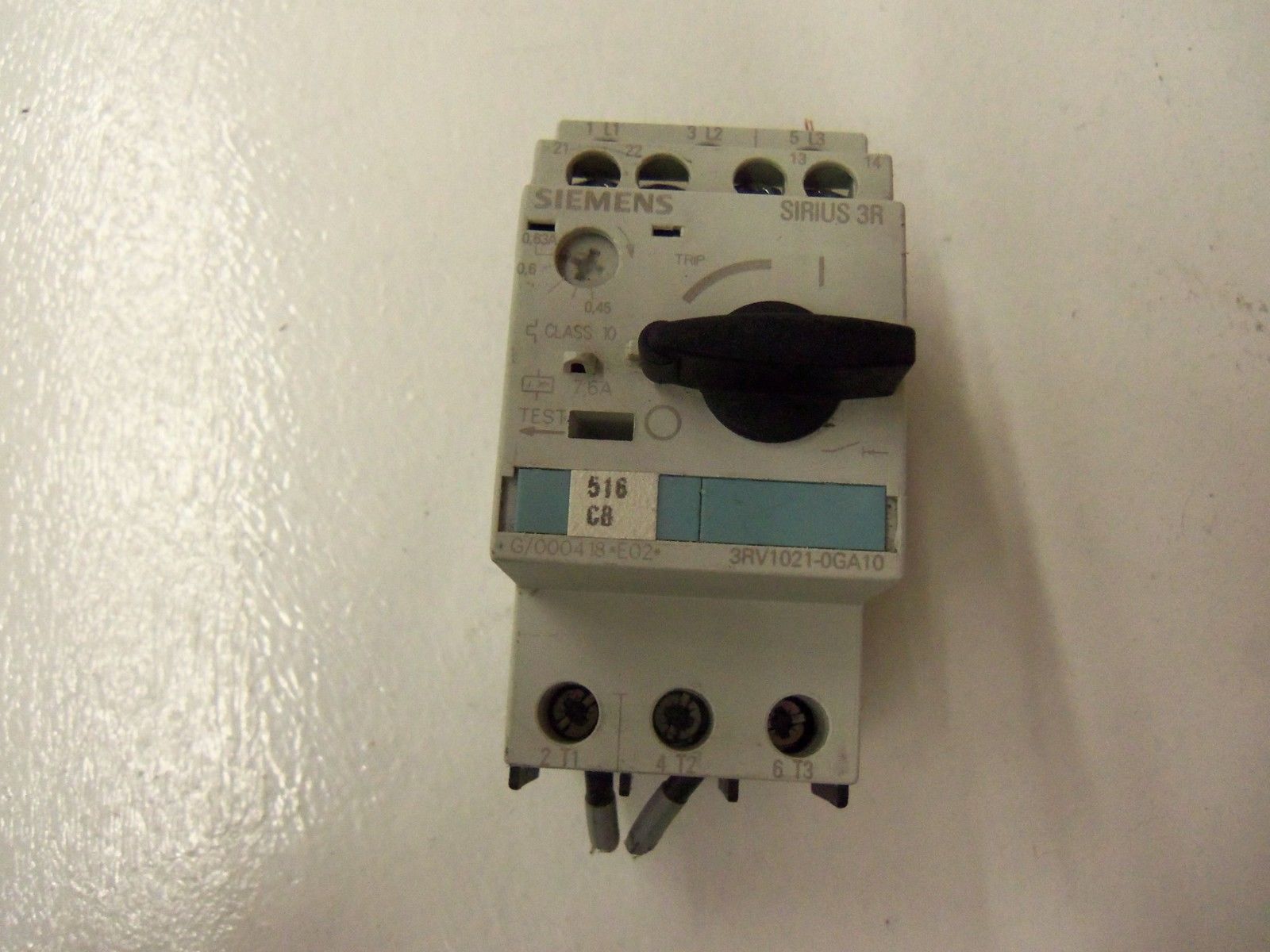 SIEMENS 3RV1021-0GA10 *USED*