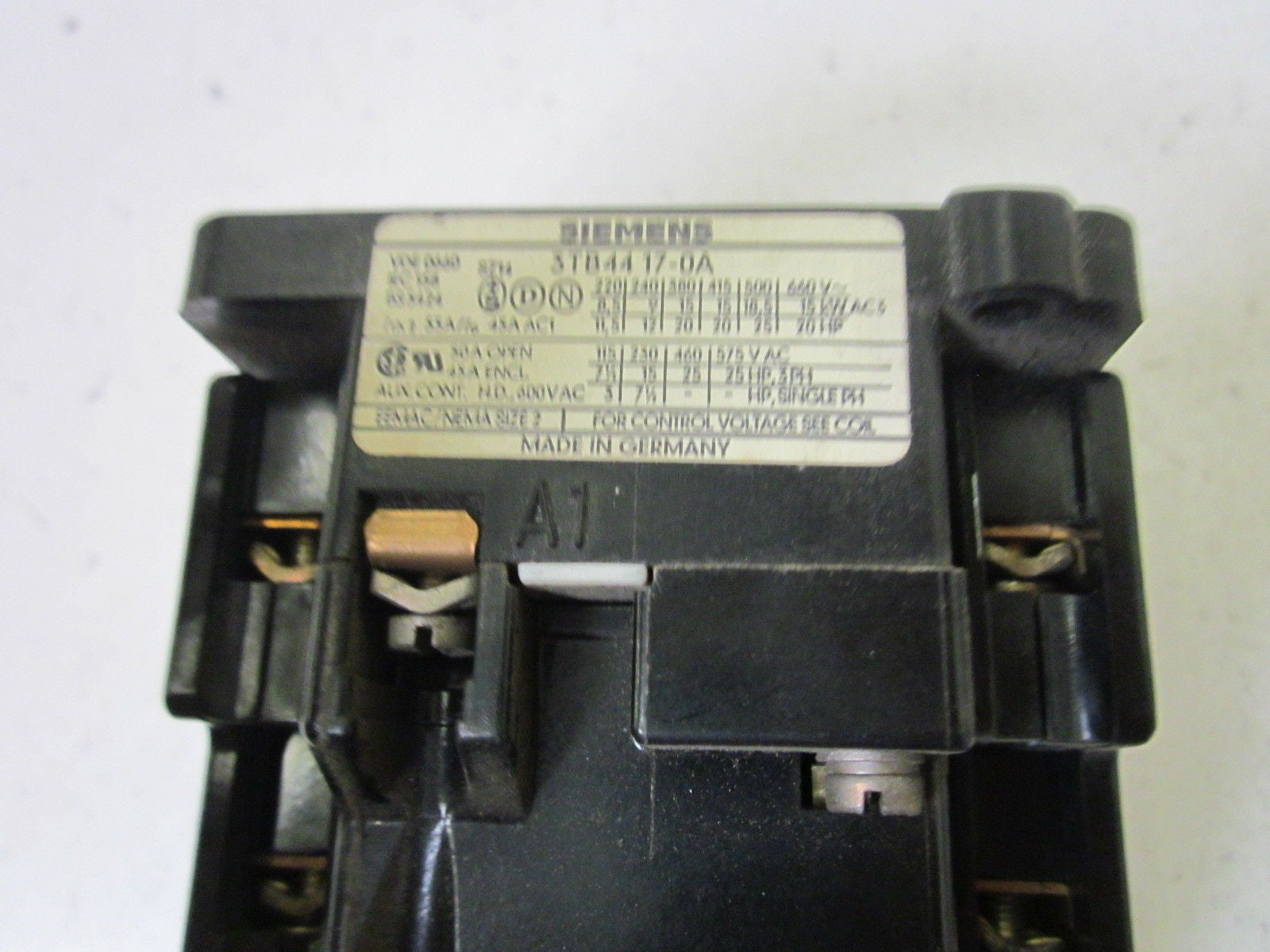 SIEMENS 3TB4417-0A 50V *USED*