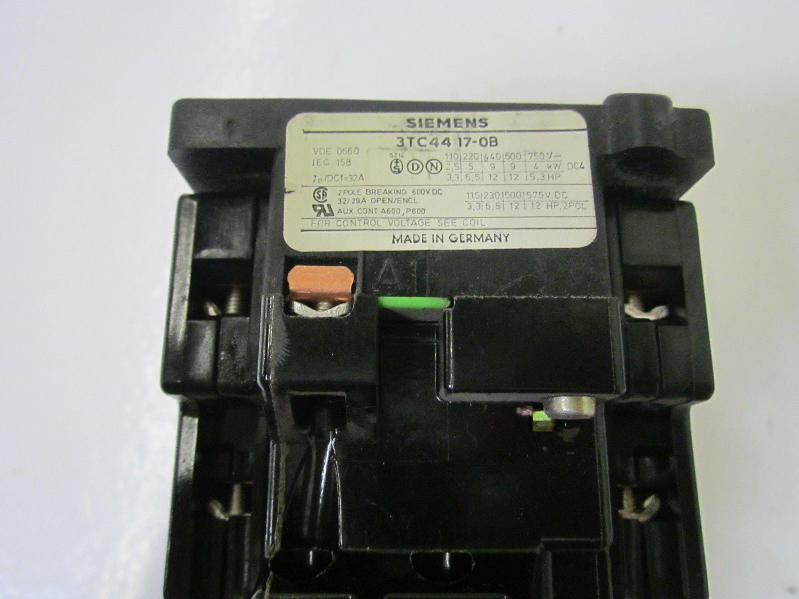 SIEMENS 3TC4417-0B 58V *USED*