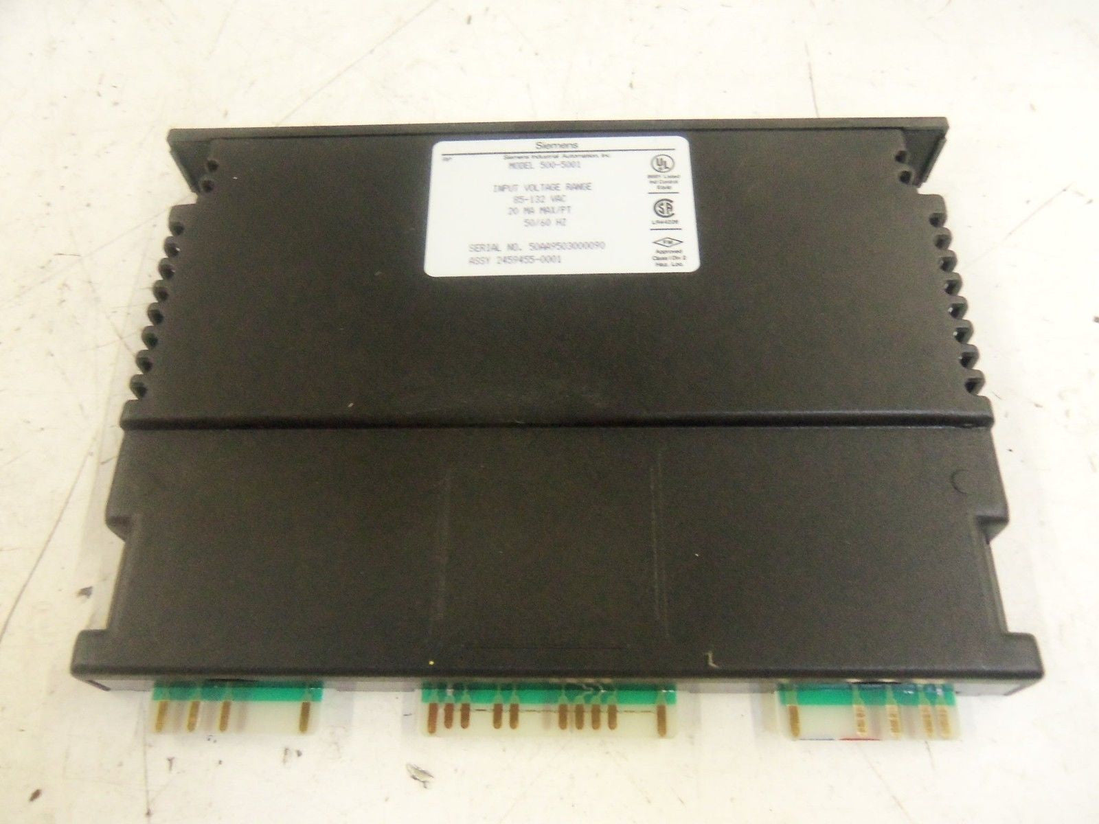 SIEMENS 500-5001 INPUT VOLTAGE RANGE MODULE *USED*