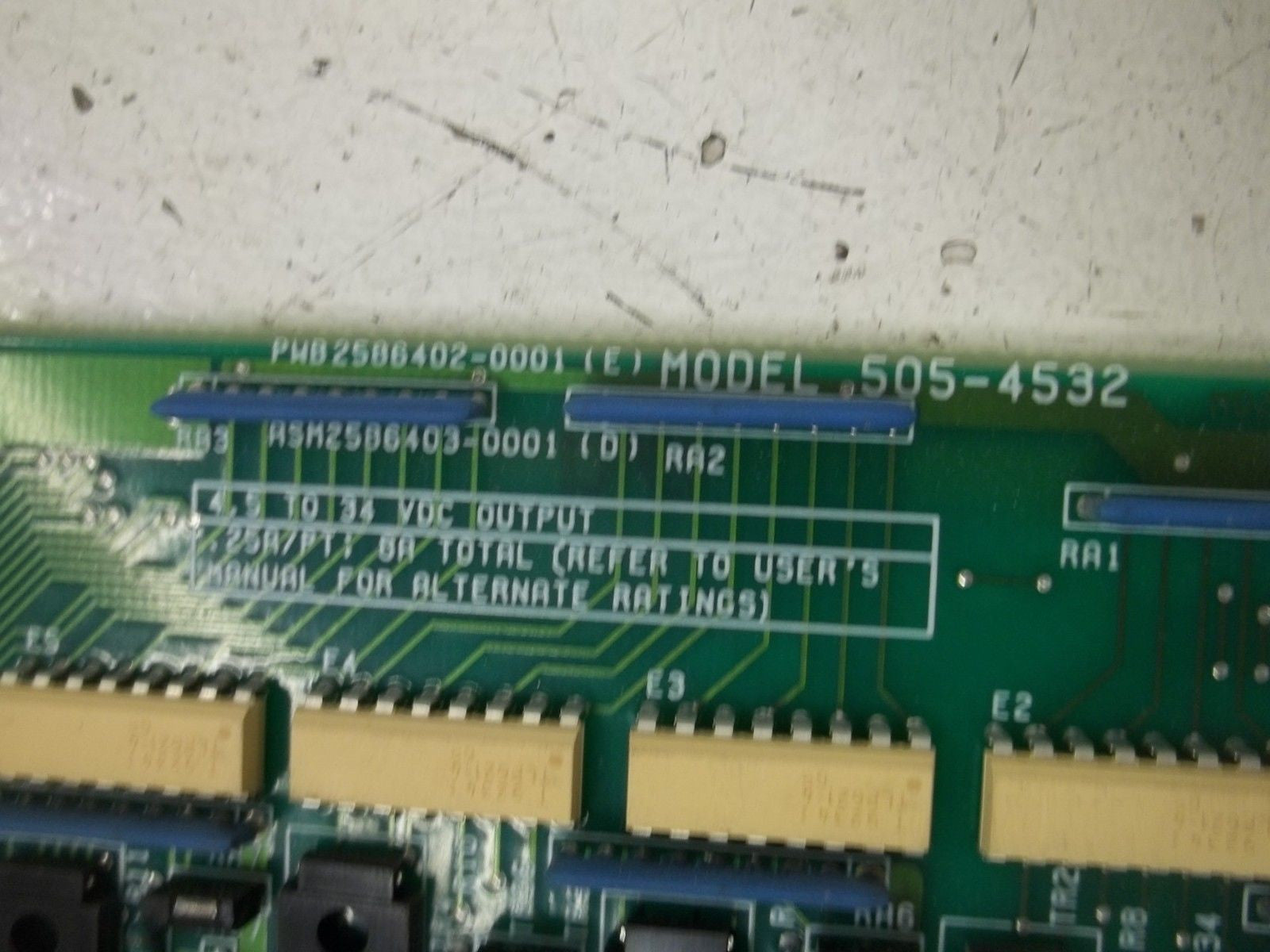 SIEMENS 505-4532 OUTPUT MODULE *USED*