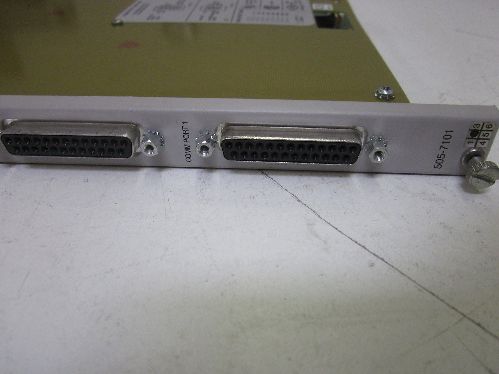 SIEMENS 505-7101 BASIC MODULE *USED*