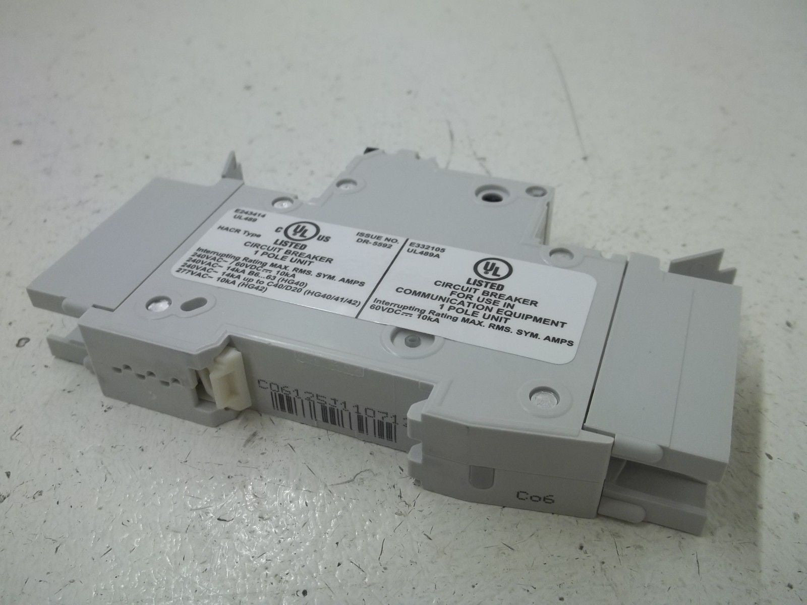 SIEMENS 5SJ4106-7HG42 MINIATURE CIRCUIT BREAKER *NEW IN BOX*