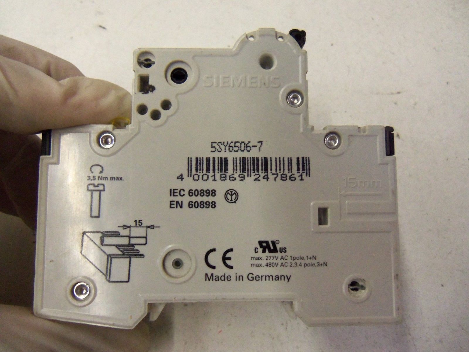 SIEMENS 5SY6506-7 *USED*