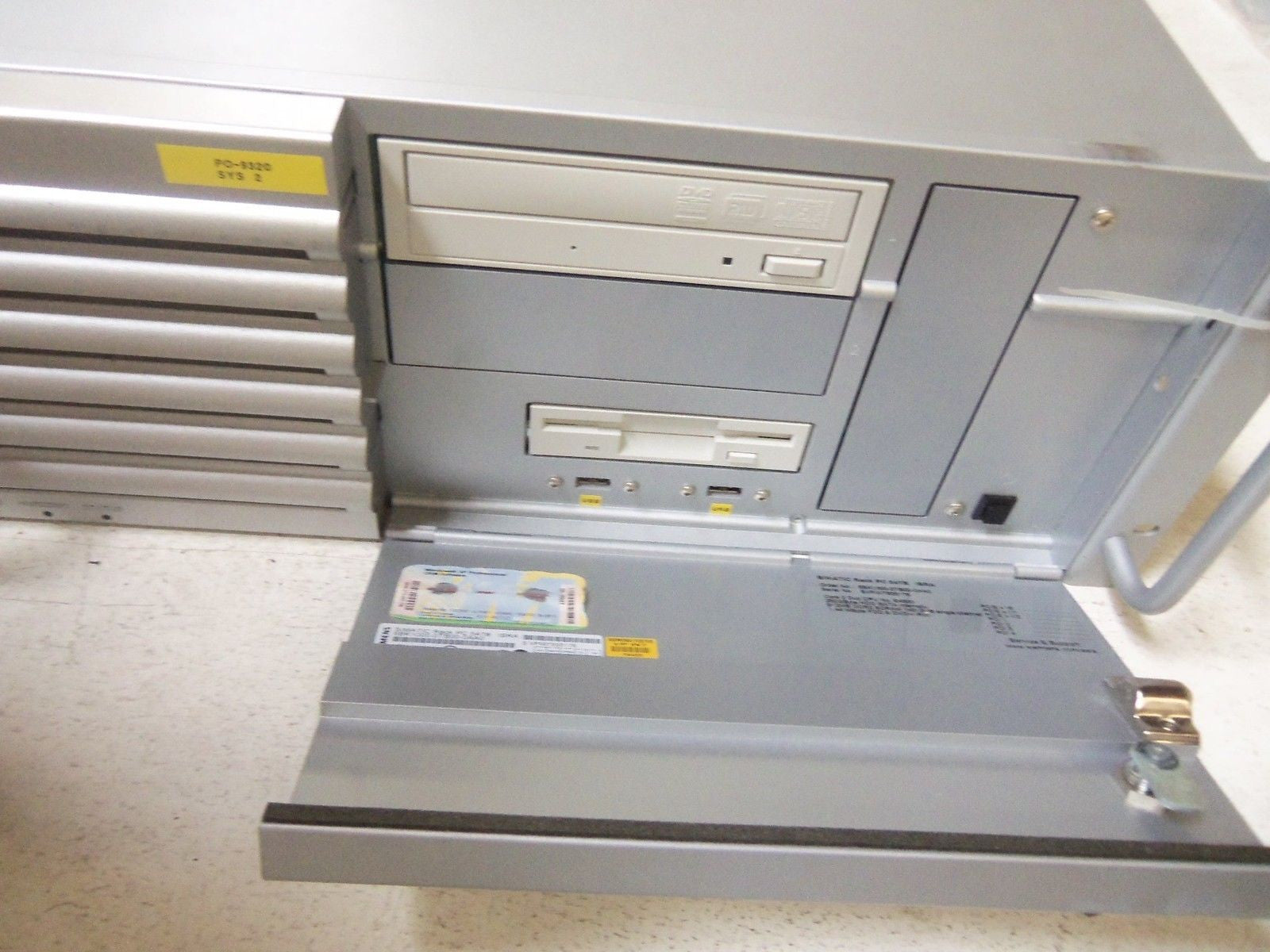 SIEMENS 6BK1000-0TB00-0AA0 COMPUTER RPC (AS IS) NO POWER CORD *USED*