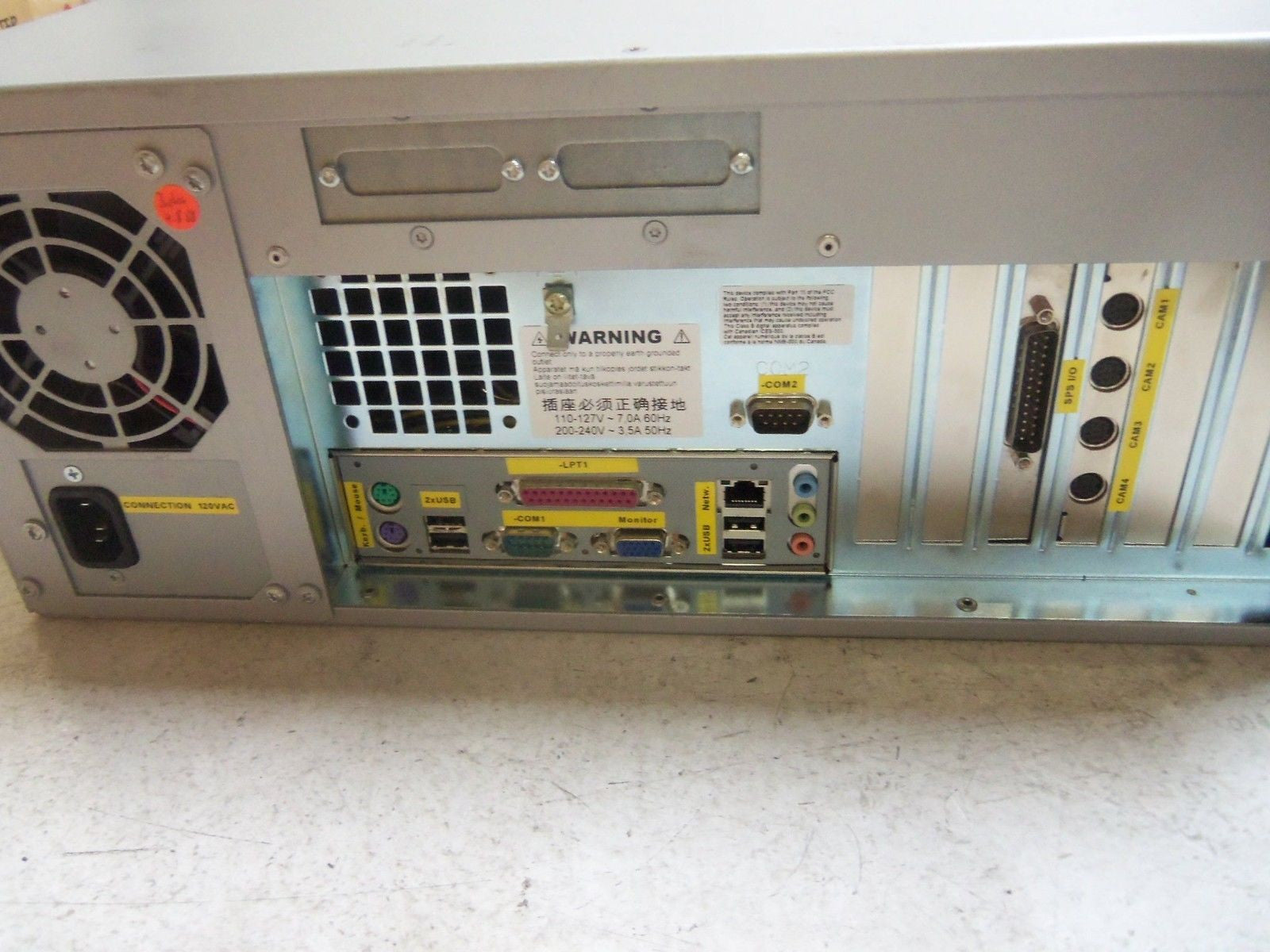 SIEMENS 6BK1000-0TB00-0AA0 COMPUTER RPC (AS IS) NO POWER CORD *USED*