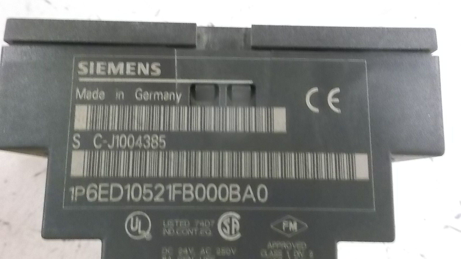 SIEMENS 6ED10521FB000BA0 LOGIC MODULE *USED*