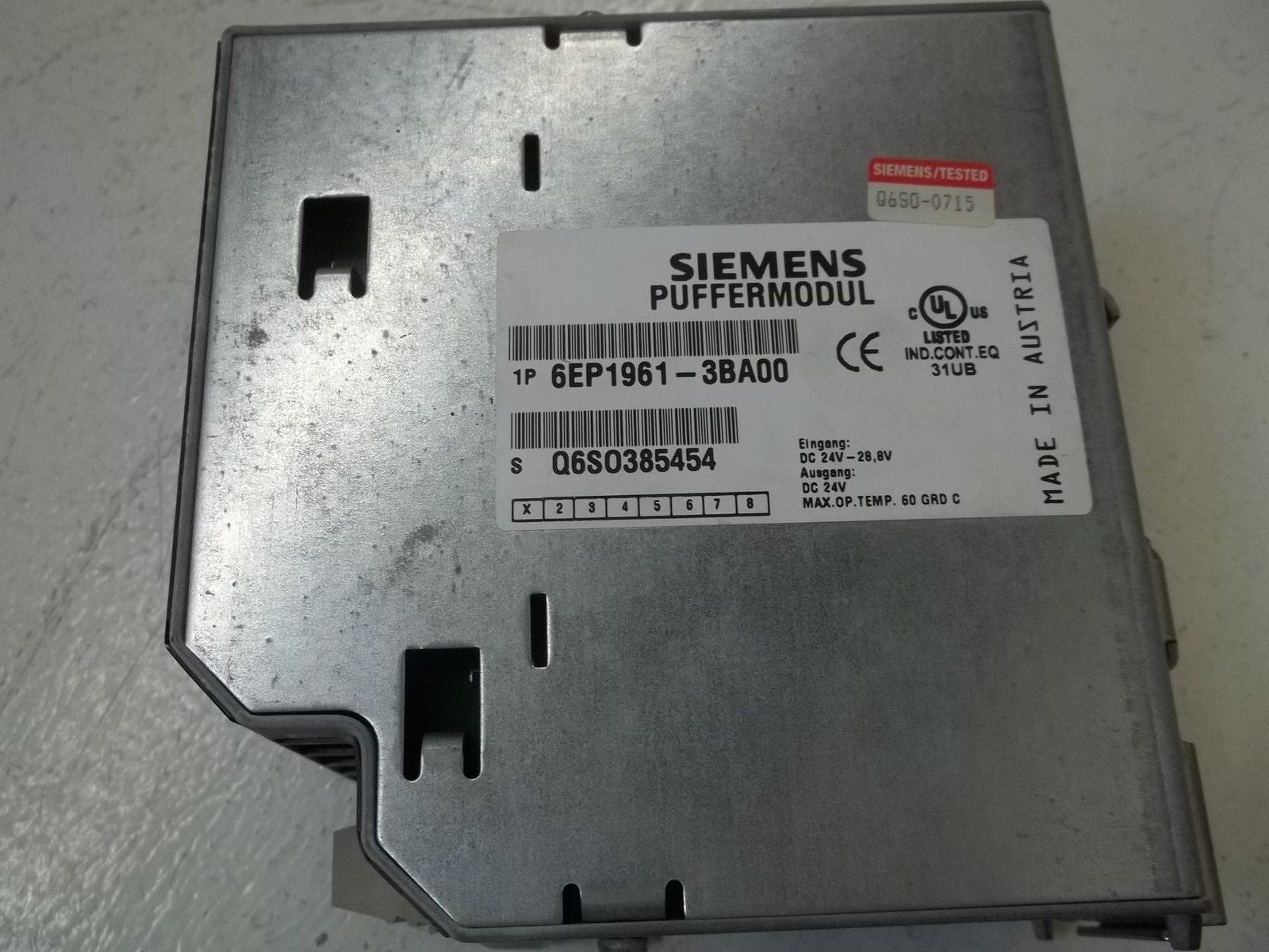 SIEMENS 6EP1961-3BA00 *USED*