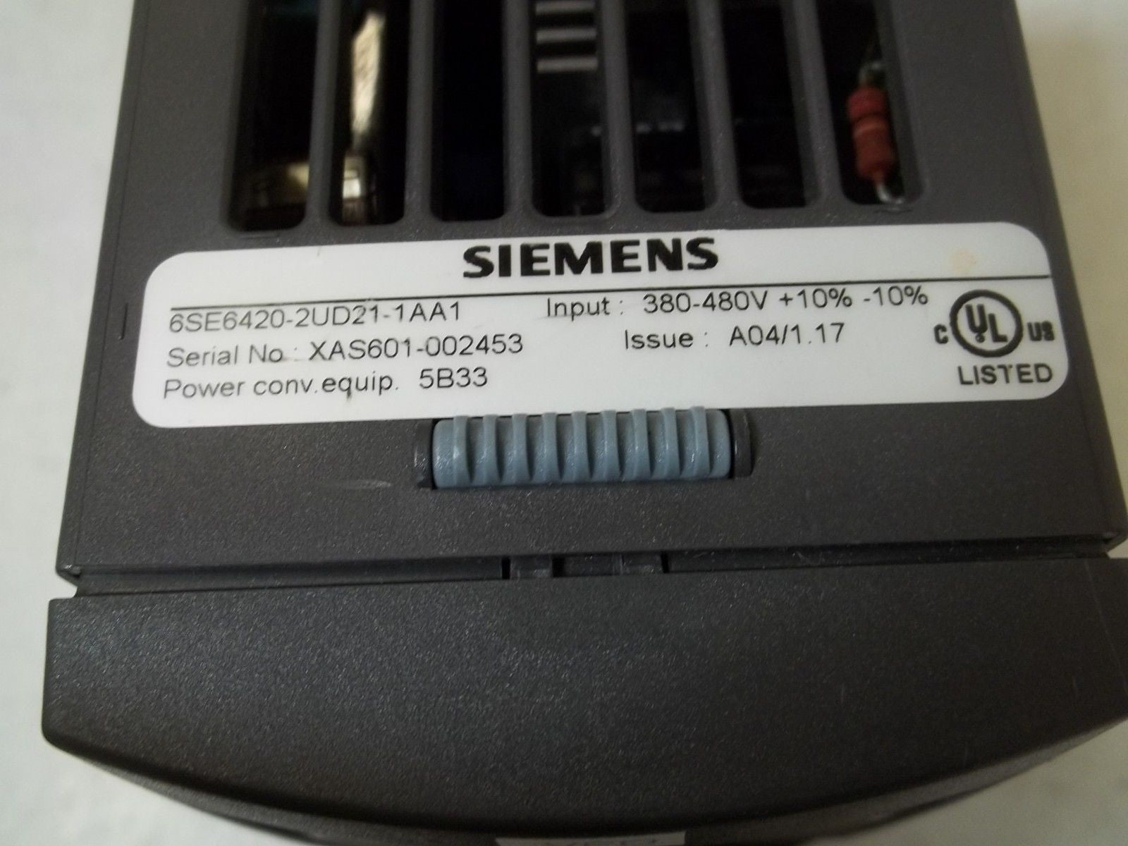 SIEMENS 6ES6420-2UD21-1AA1 MICROMASTER 420 *USED*