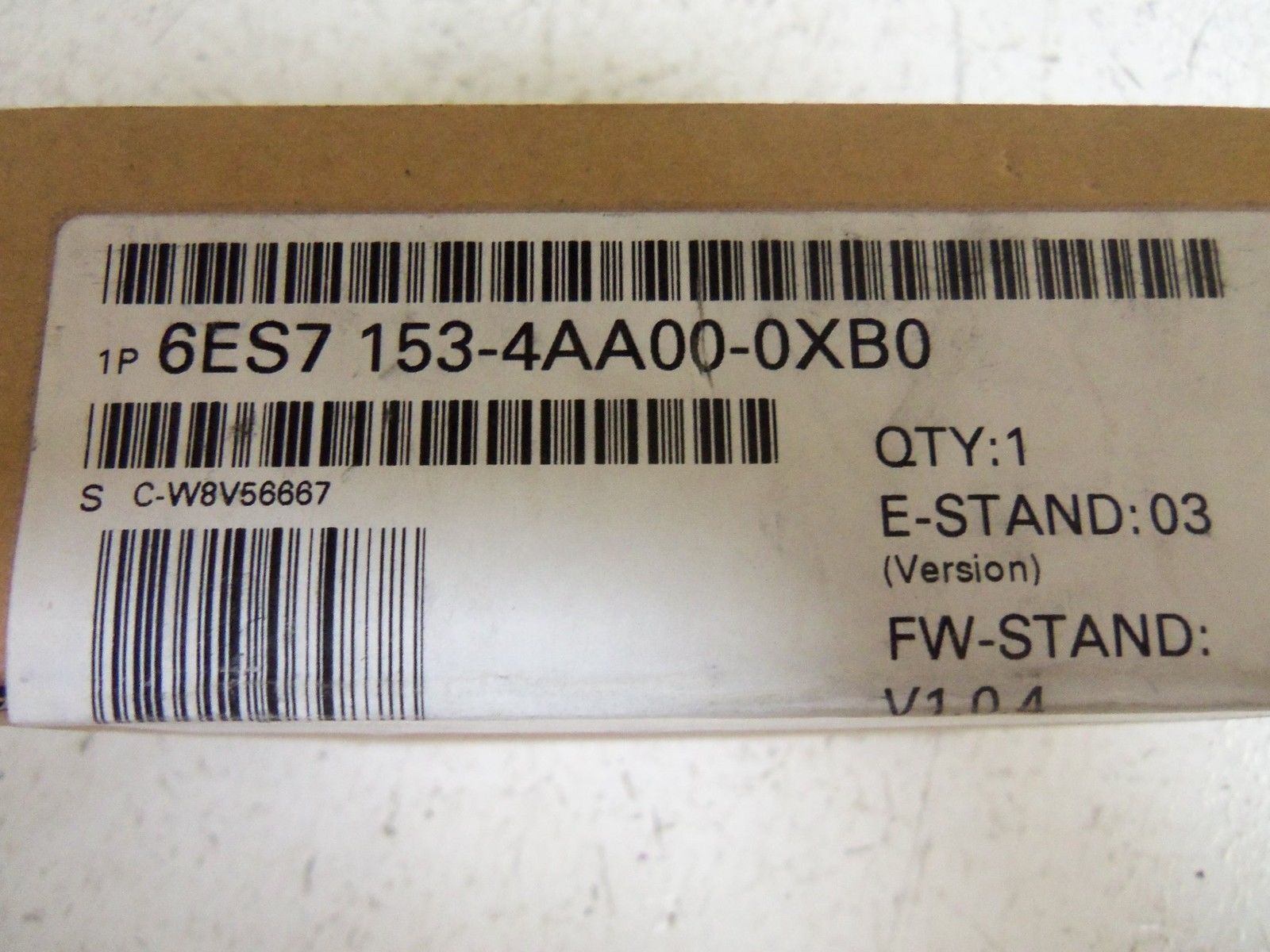 SIEMENS 6ES7-153-4AA00-0XB0 INTERFACE MODULE *SEALED*